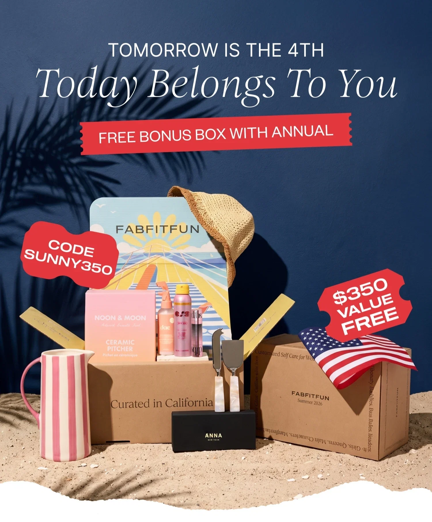 TOMORROW IS THE 4TH | Today Belongs To You | FREE BONUS BOX WITH ANNUAL