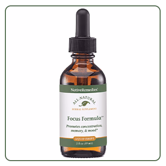 Focus Formula™ for Concentration & Mental Focus