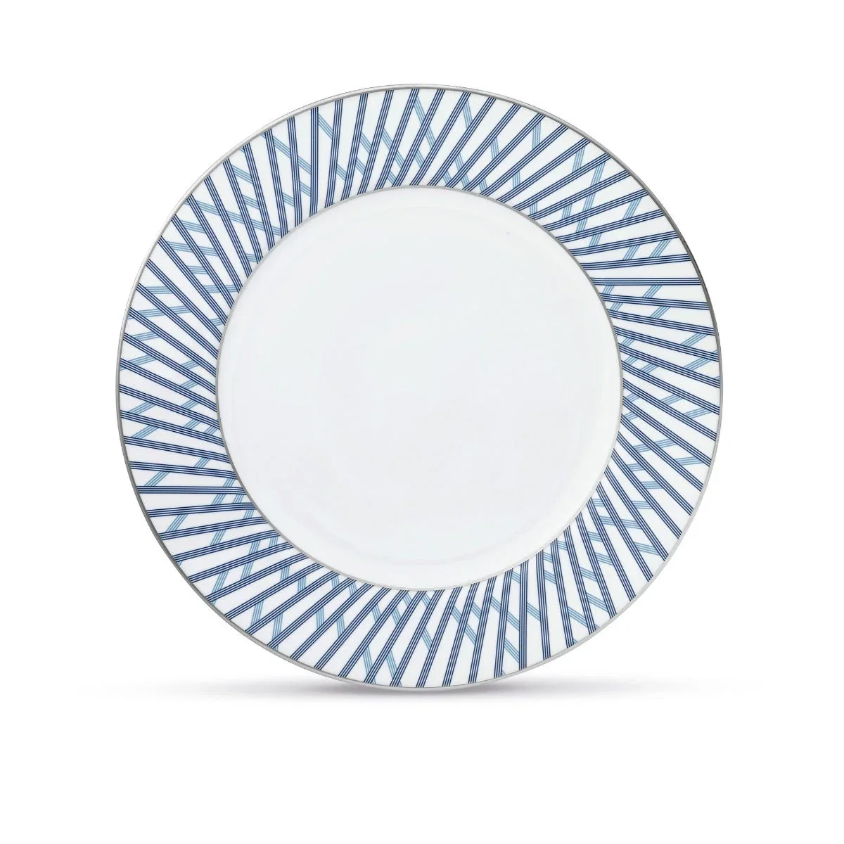 Image of GRAPHIC BLUE DINNER PLATE