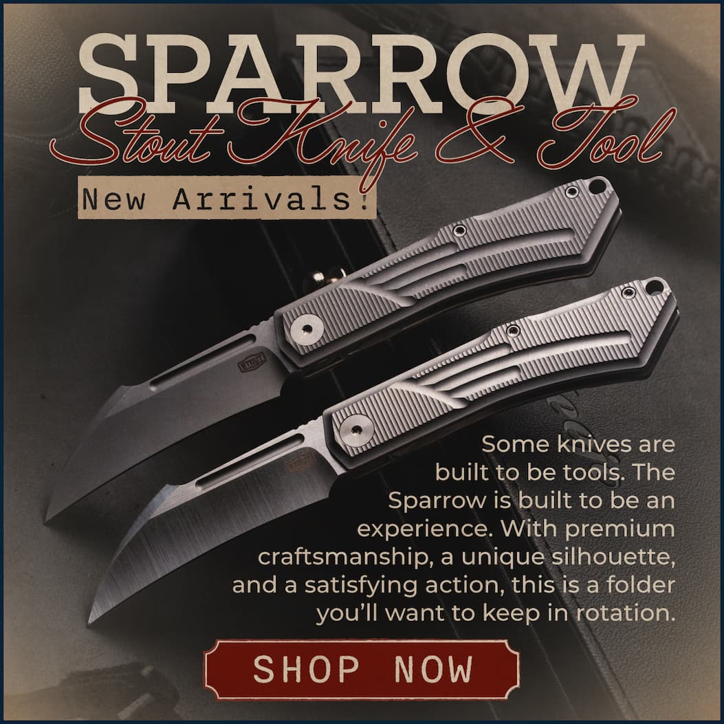 Stout Knife & Tool Sparrow