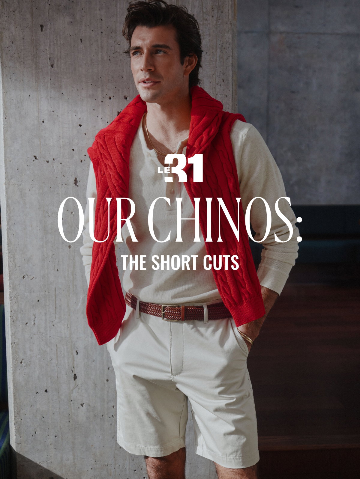 Our chinos: the short cuts