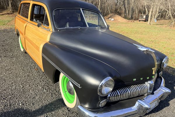 Custom 1949 Mercury Eight Steel & Maple Wood-Panel Wagon