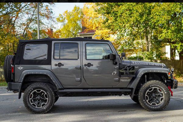 Eye-Catching Four Door 2017 Jeep Wrangler Unlimited Sport 4X4