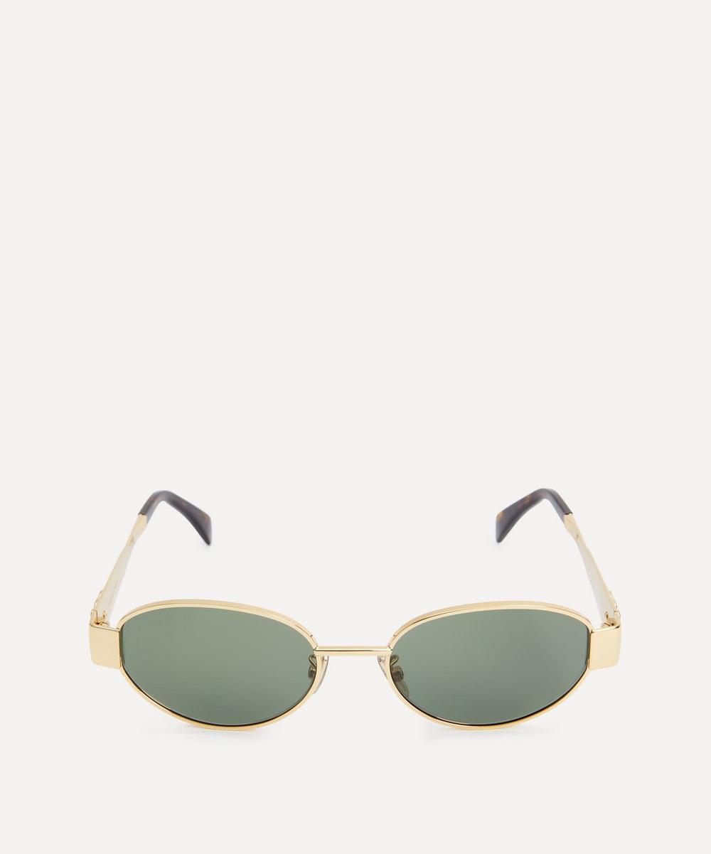 Celine Triomphe Oval Sunglasses