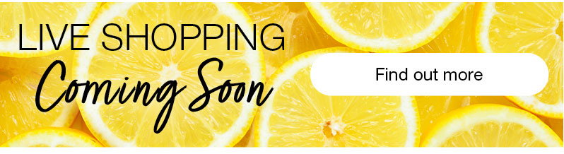 Live shopping coming soon