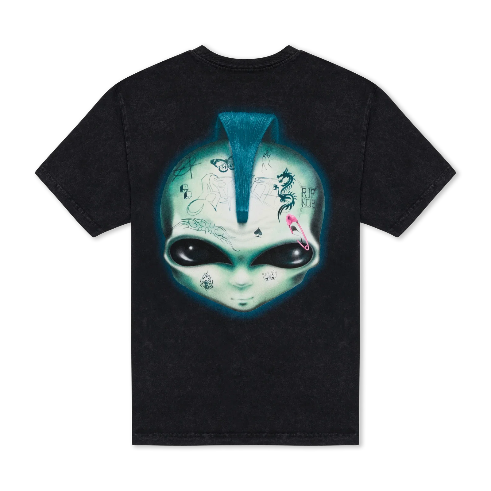 Image of Squabble Up Tee (Black Vintage Wash)