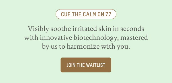 Cue the calm