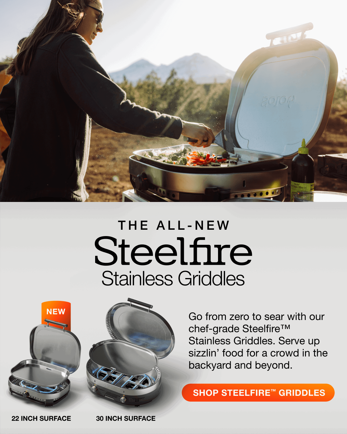 Steelfire Stainless Griddles