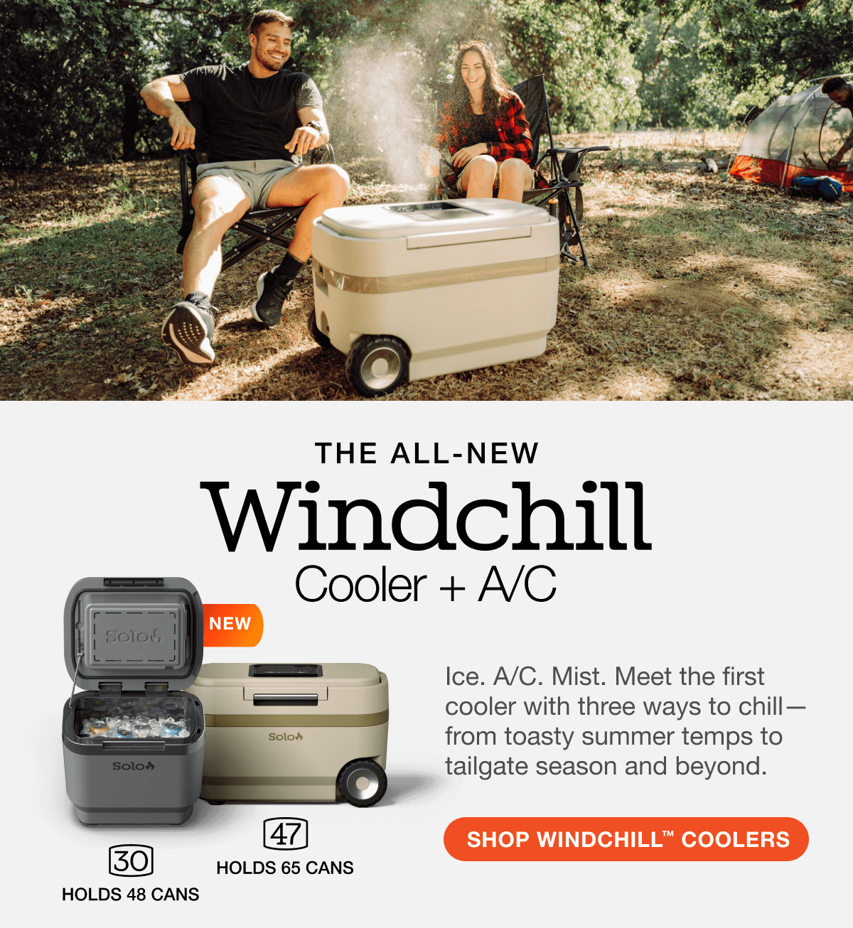 Windchill 30 Cooler + Mobile A/C