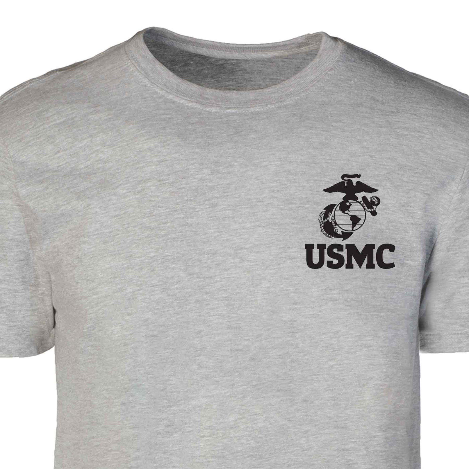 Image of USMC Eagle, Globe, and Anchor T-Shirt – Gray