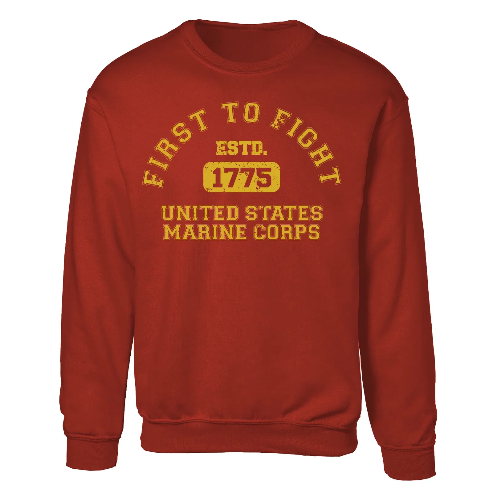 Image of First to Fight Collegiate USMC Sweatshirt
