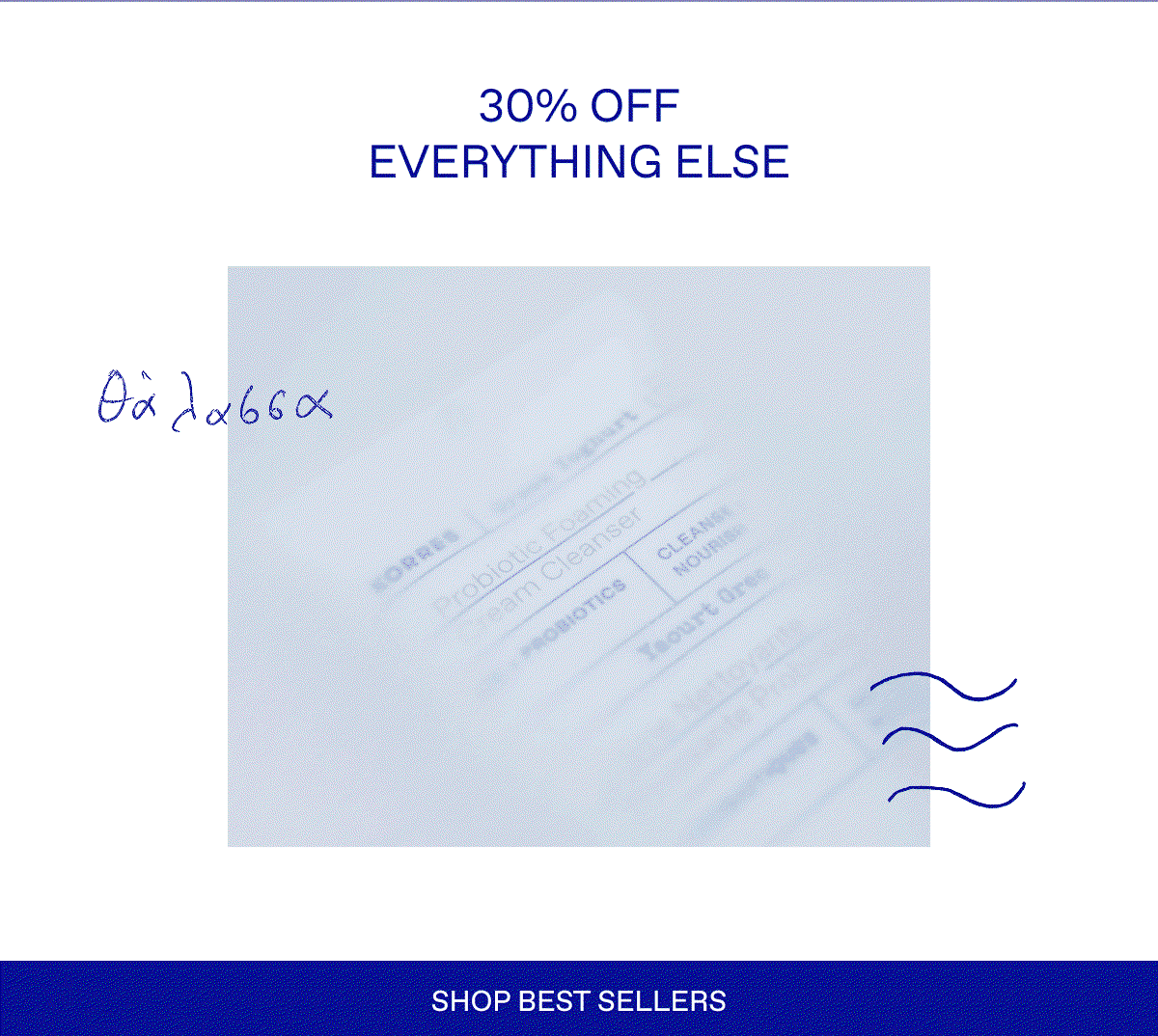30% off everything else 