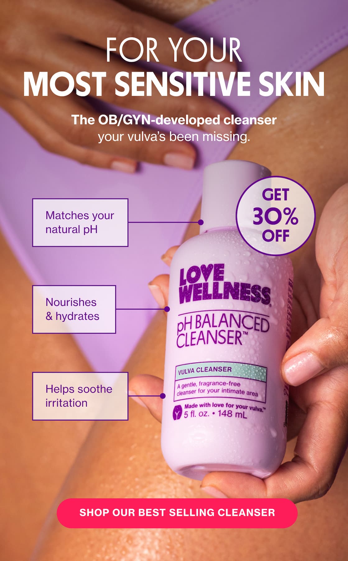 Life-changing formulas. Shop pH Balanced Cleanser
