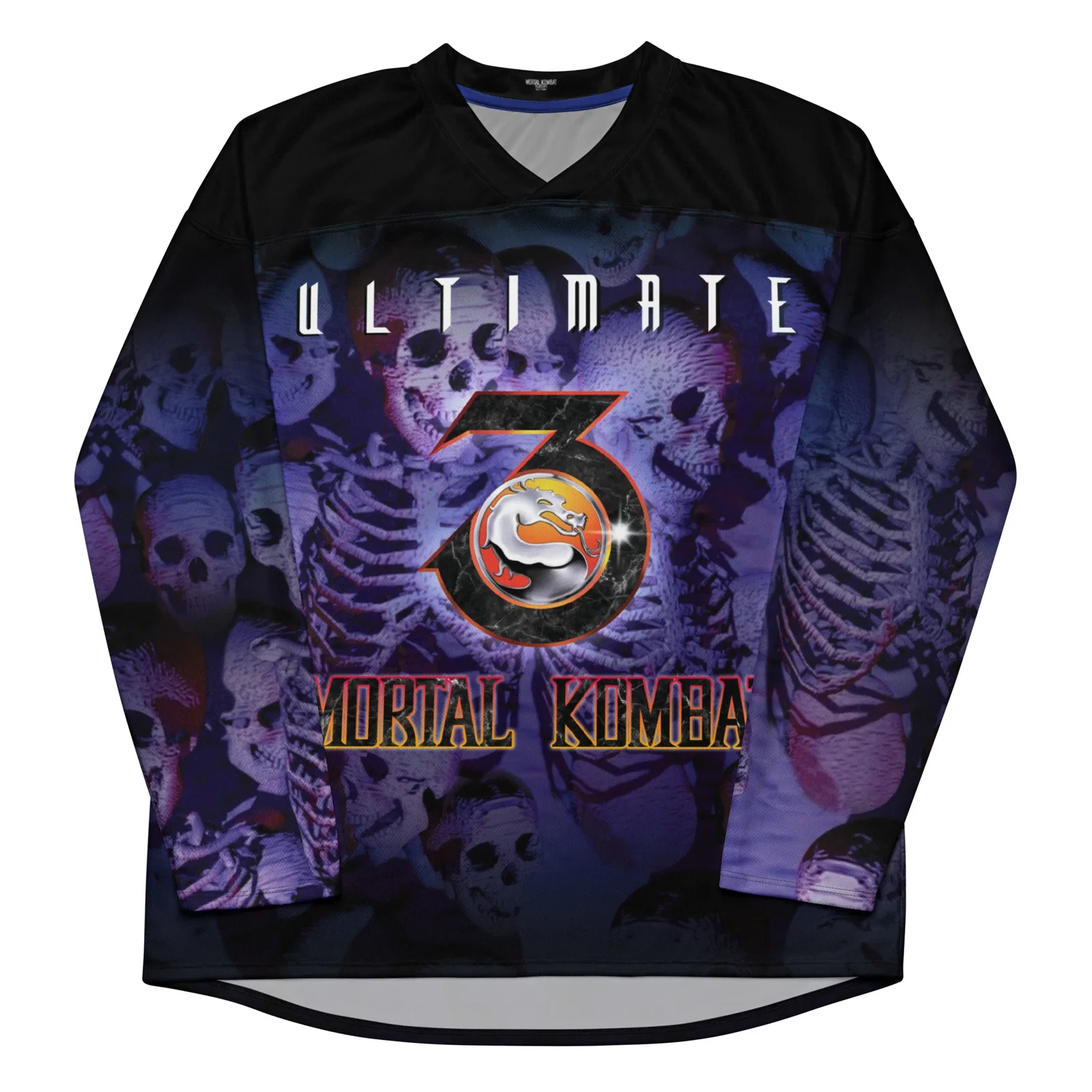 Image of Mortal Kombat Klassic Ultimate MK3 Personalized Hockey Jersey