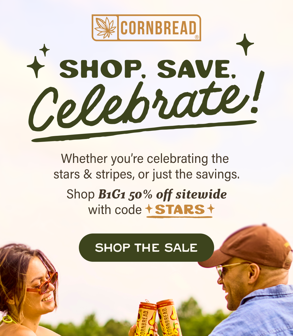 Shop, Save, Celebrate with B1G1 50% off!