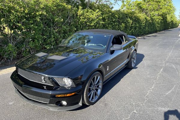 2008 Ford Shelby GT500 Rare Triple Black Convertible