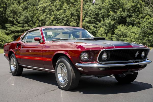 Award-Winning 1969 Ford Mustang Mach 1 R-Code Original 428 Cobra Jet