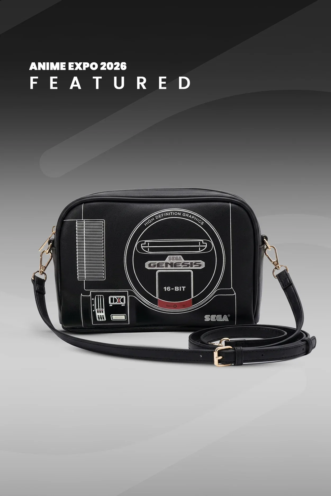 Image of Sega: Genesis PU Leather Console Bag
