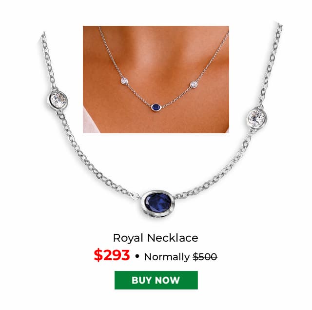 Royal Necklace Platinum Clad