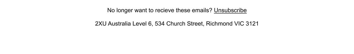 No longer want to recieve these emails? Unsubscribe