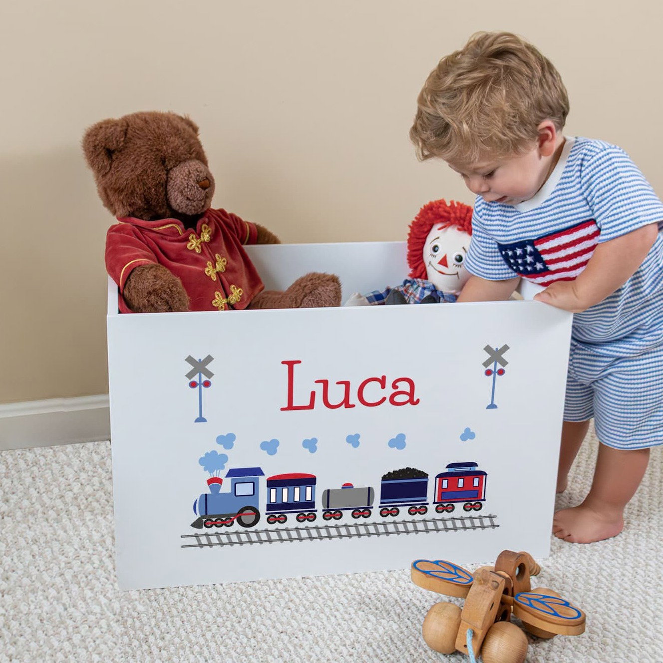 Personalized toy Boxes