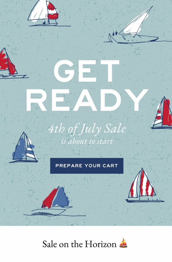 Get ready - 4th of July sale - is about to start - prepare your cart