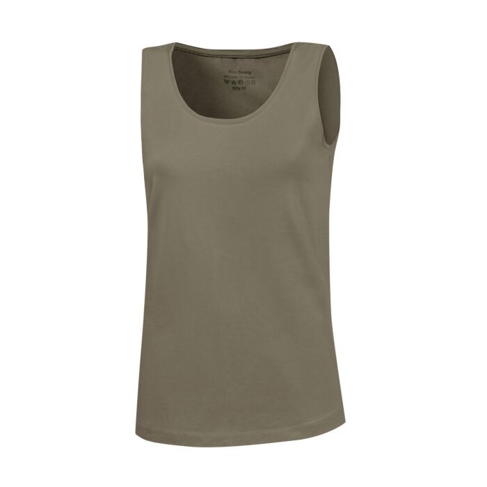 Beverly Damen Basic Top, weich und bequem , olive