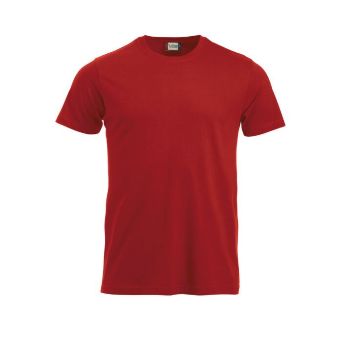 Clique T-Shirt unisex, weiche Qualität , rot