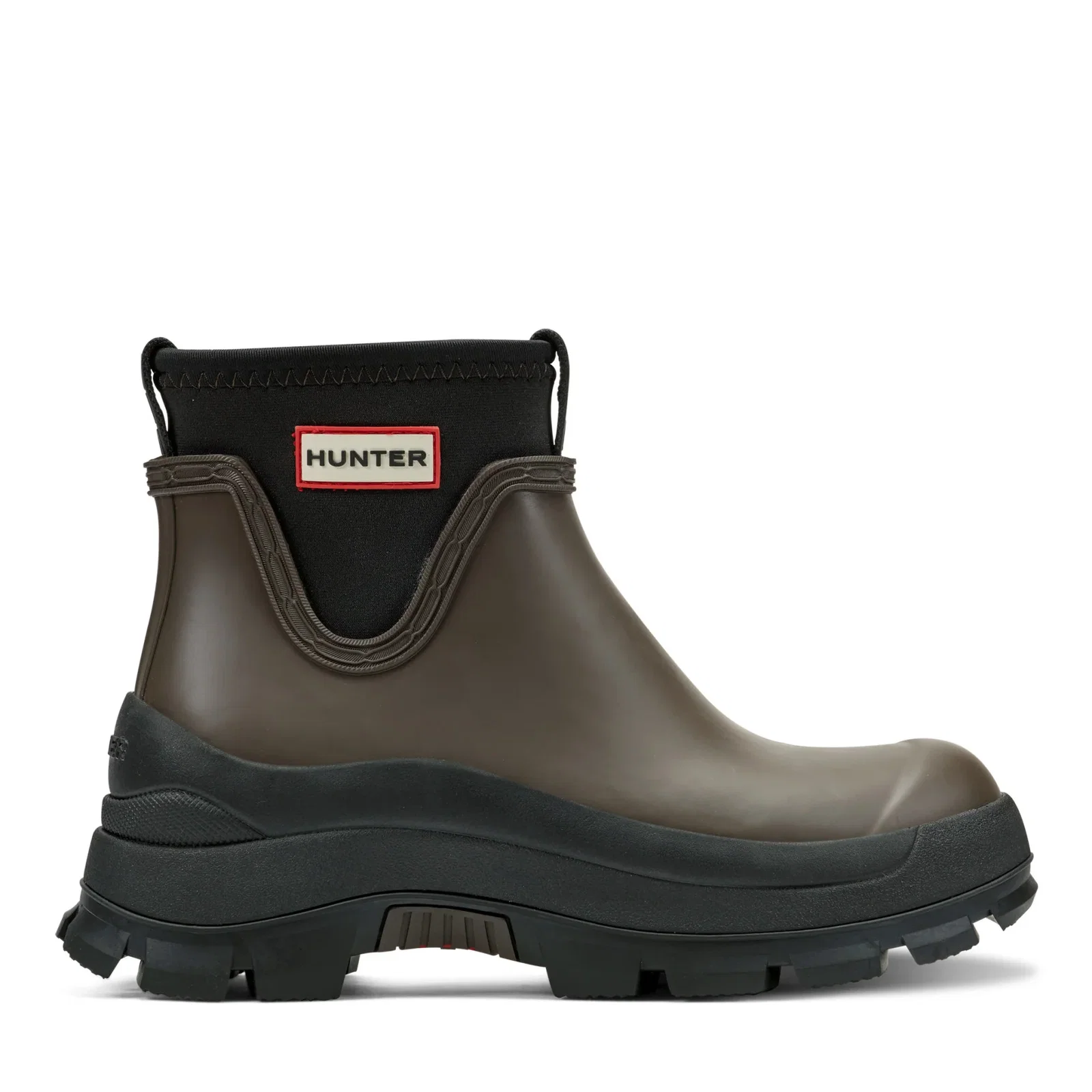 Image of Women's Eloise Lug Sole Waterproof Neoprene Rain Booties
