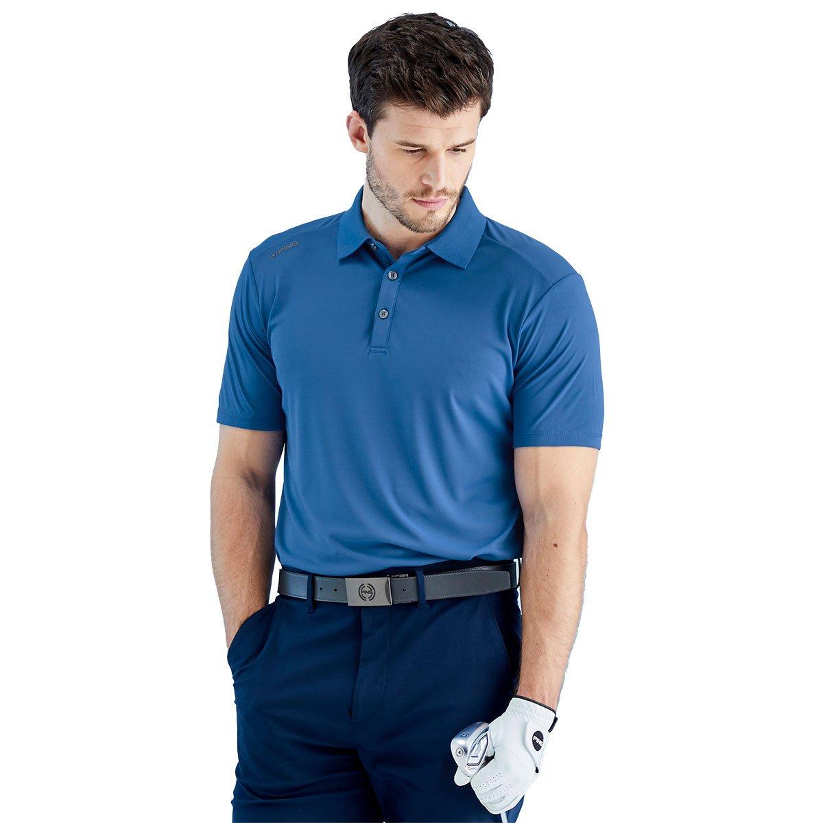 PING Men's Lindum Stretch Golf Polo Shirt
