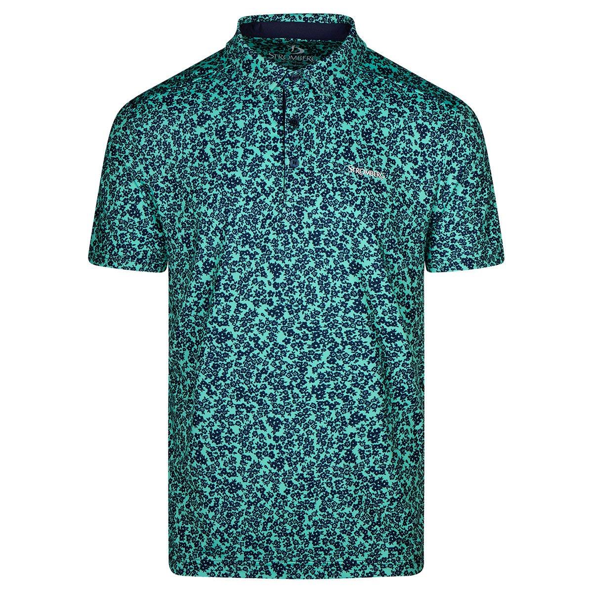 Stromberg Men's Lambourne Floral Golf Polo Shirt