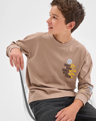 Australian Cotton long sleeve heavyweight t-shirt