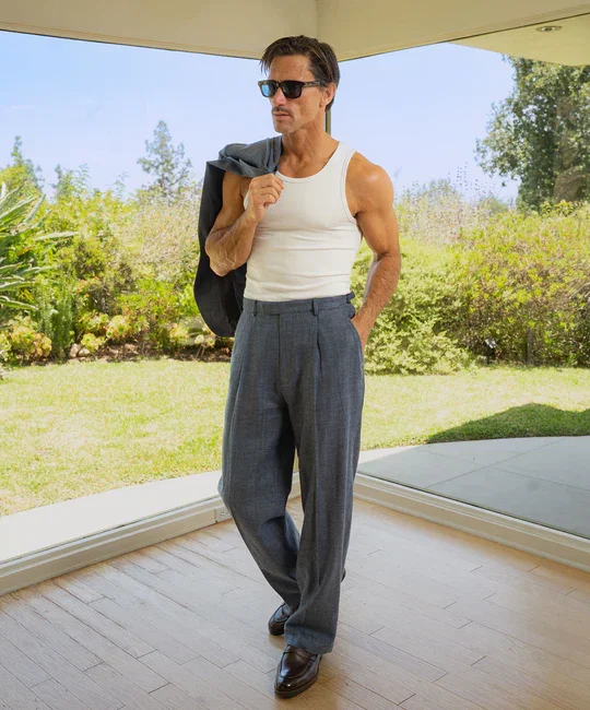 Ford Wool Linen Trousers