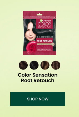 Get Garnier Color Sensation at Walmart, for root retouch before your trip!