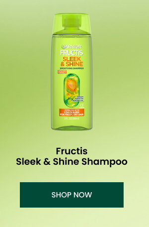 Get Garnier travel size Sleek & Shine shampoo!