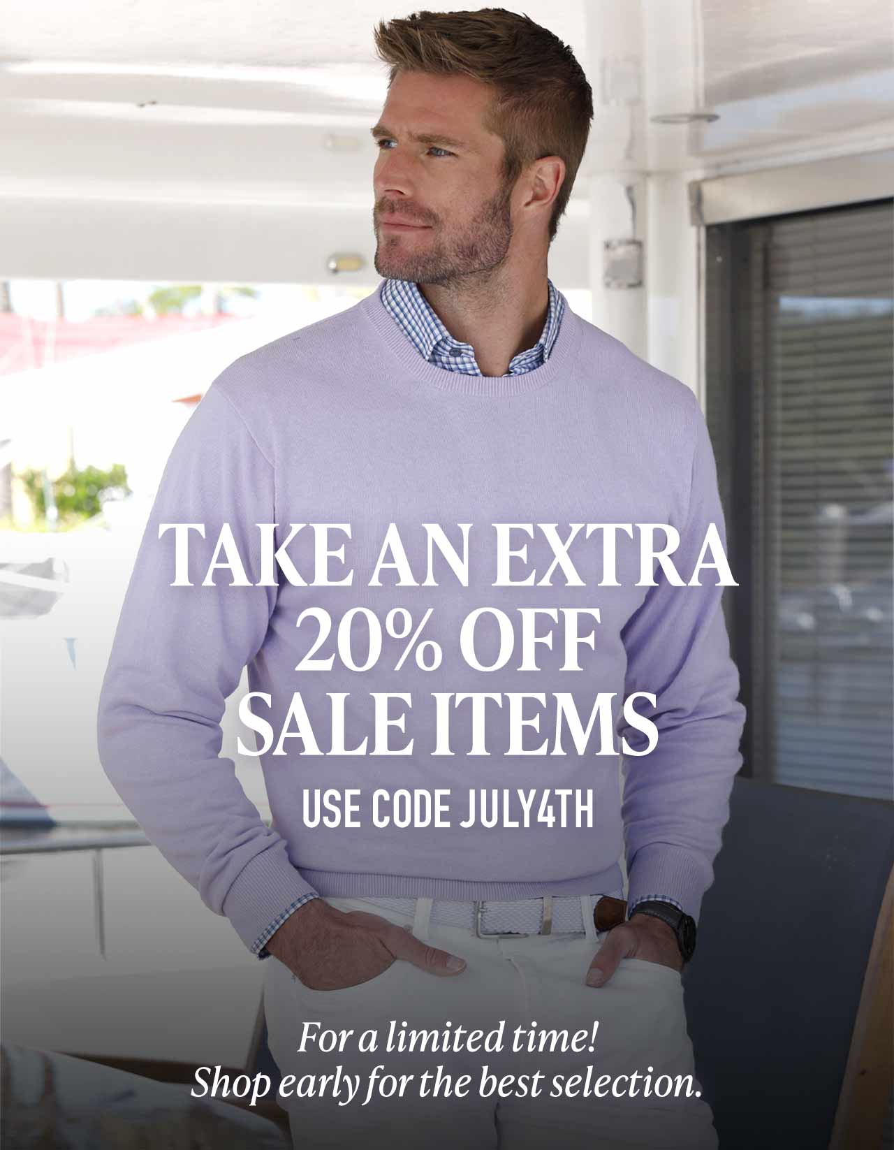 Shop the 4th of July Sale at Westport Big & Tall. Extra savings on already-reduced styles.