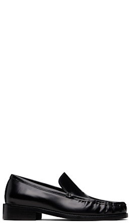 Black Leather Loafers - Acne Studios