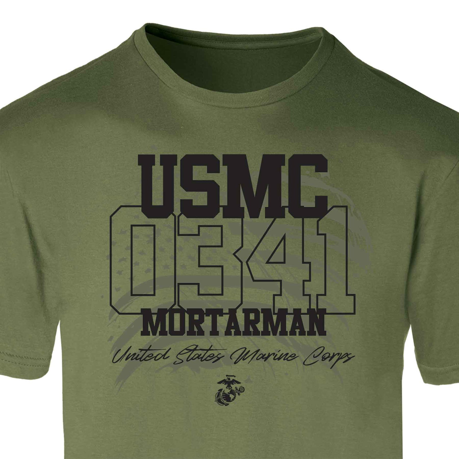 Image of Choose Your Marine MOS Flag T-shirt