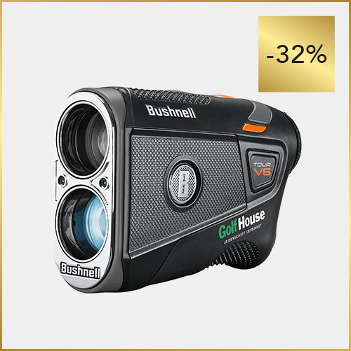 Tour V6 Laser-Entfernungsmesser mit Golf House Logo