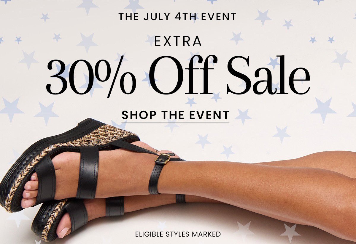 The July 4th Event | Extra 30% Off Sale [Shop the Event]