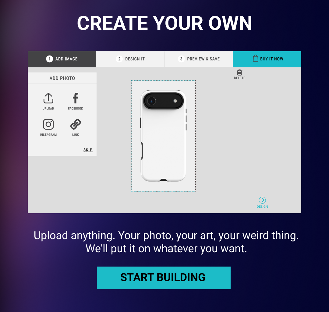 Create your Own Skin - 3 Simple Steps - 25% OFF WORLDWIDE