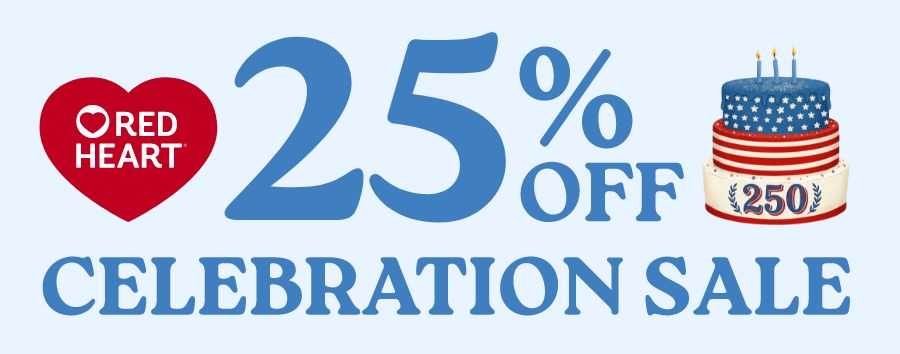 25% Off Red Heart Yarns