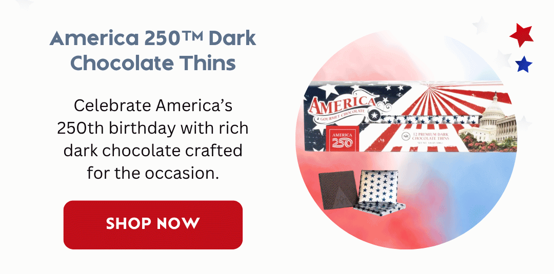 America 250™ Dark Chocolate Thins