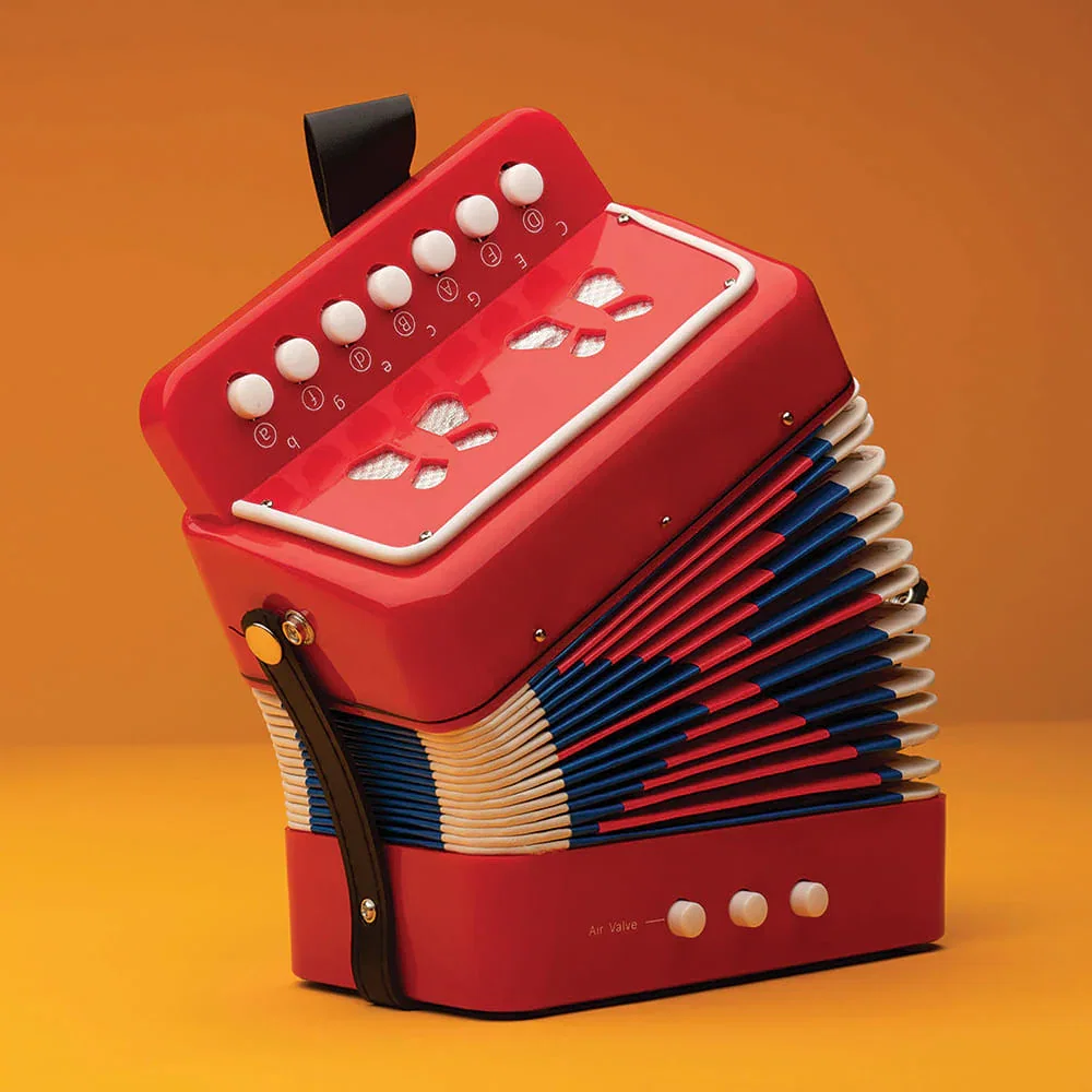 Image of Children's Red Accordion