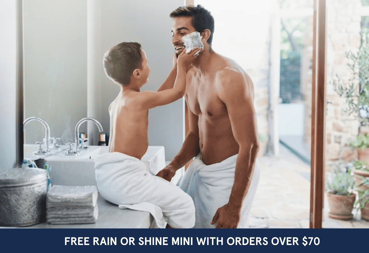 Free Rain Or Shine Mini With Orders Over $70