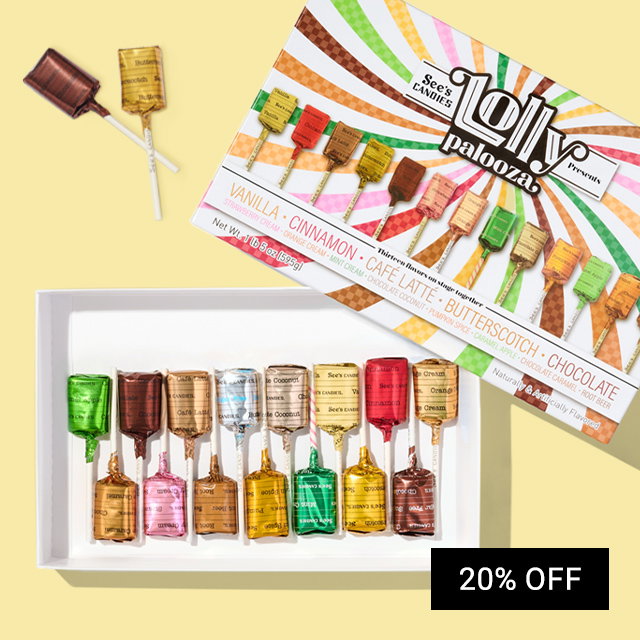 20% OFF Lollypops Custom Mix