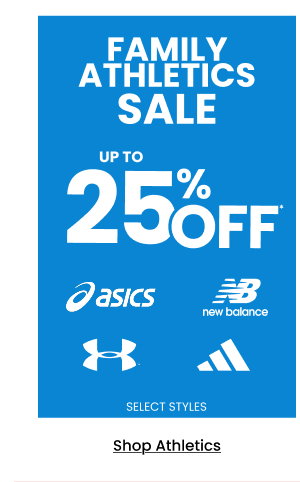 Family Athletics Sale up to 25% Off
