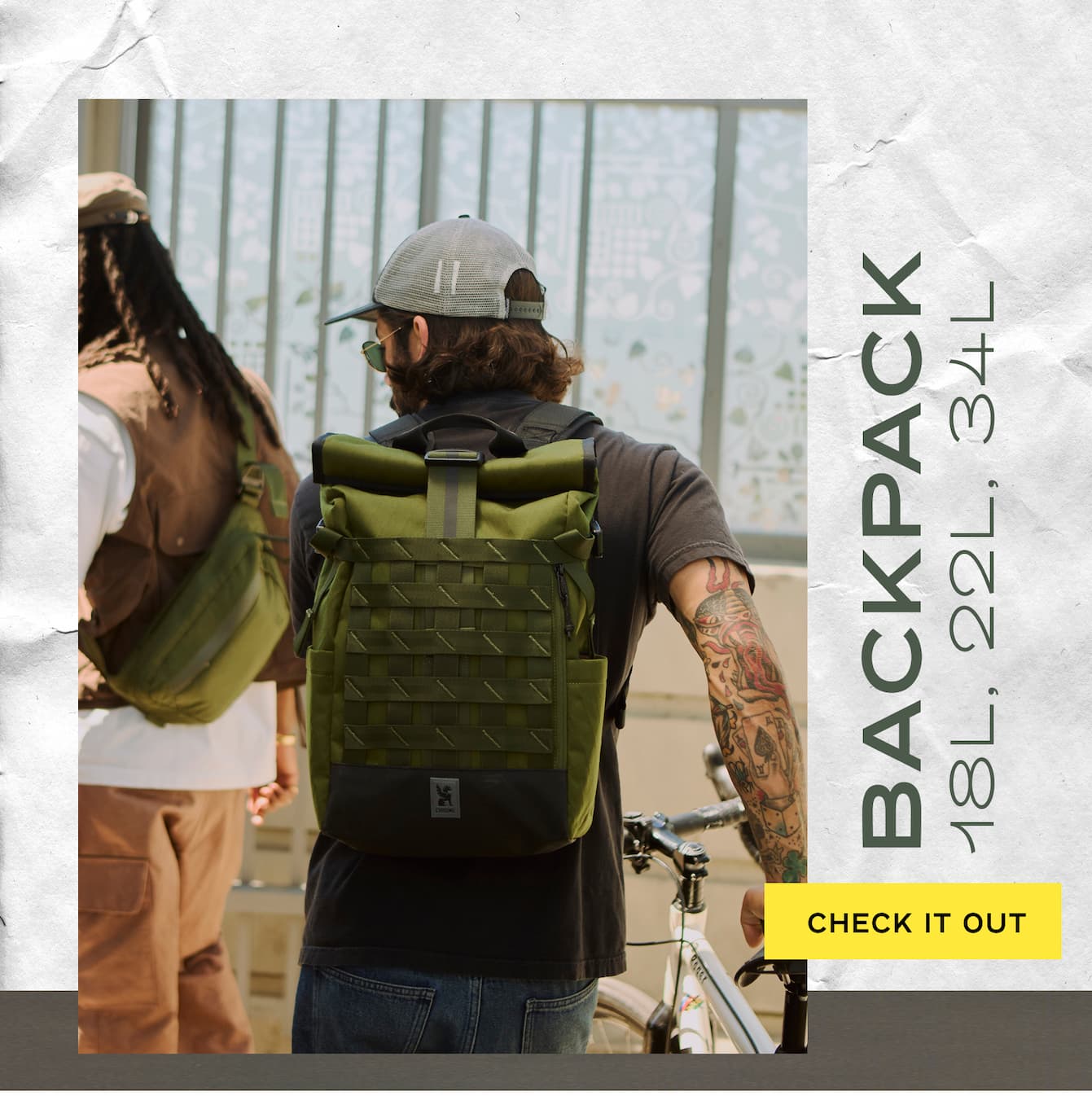 The Barrage 18L in Moss
