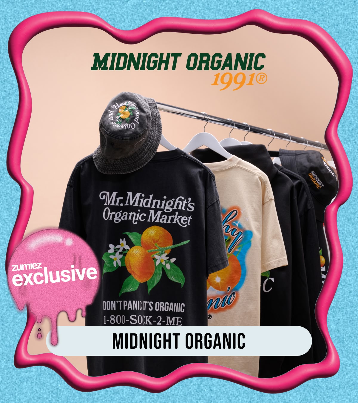 Shop Midnight Organic, with new graphic tees, hoodies, and hats
