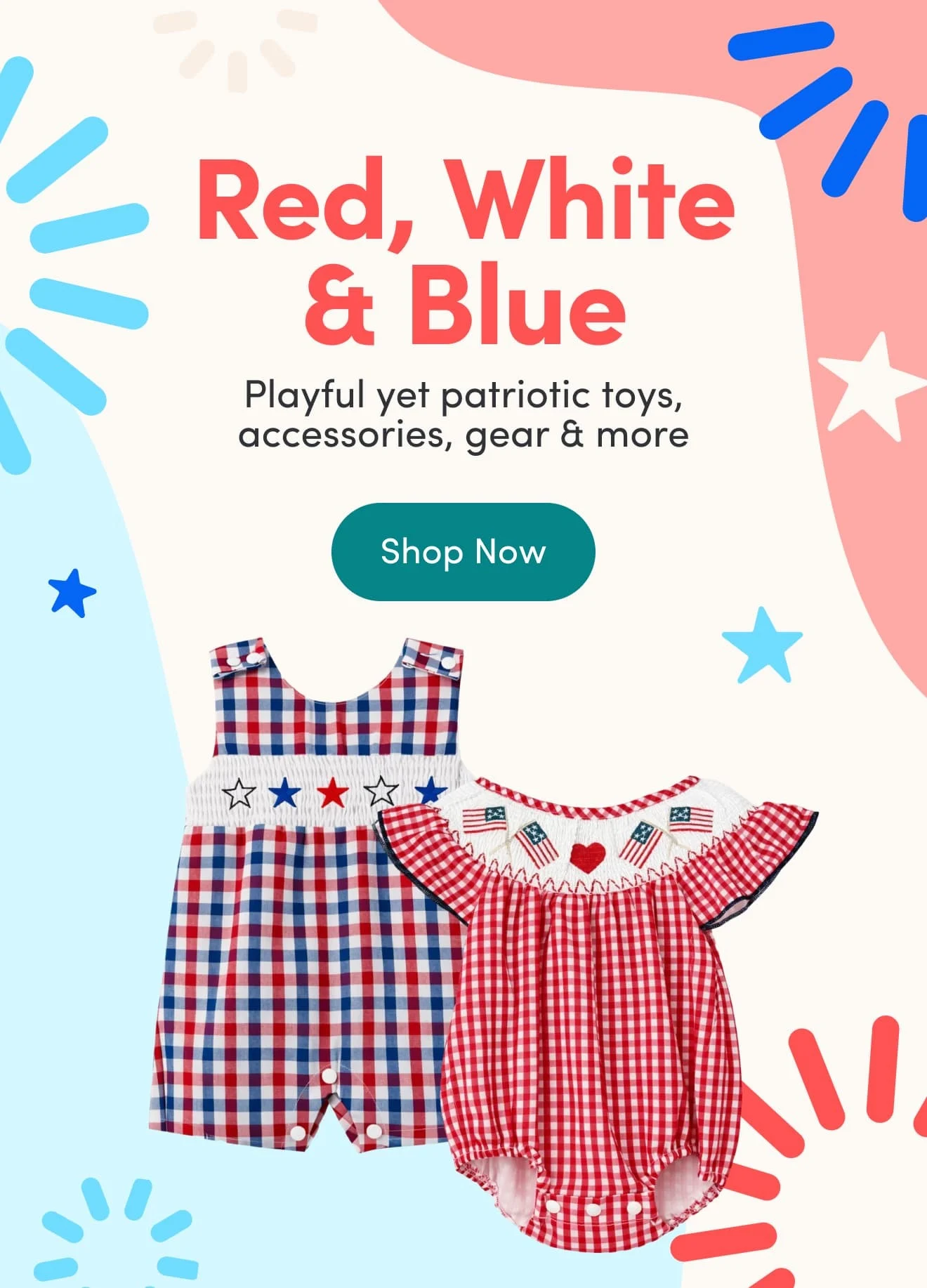 Red, White & Blue Baby—Shop Now